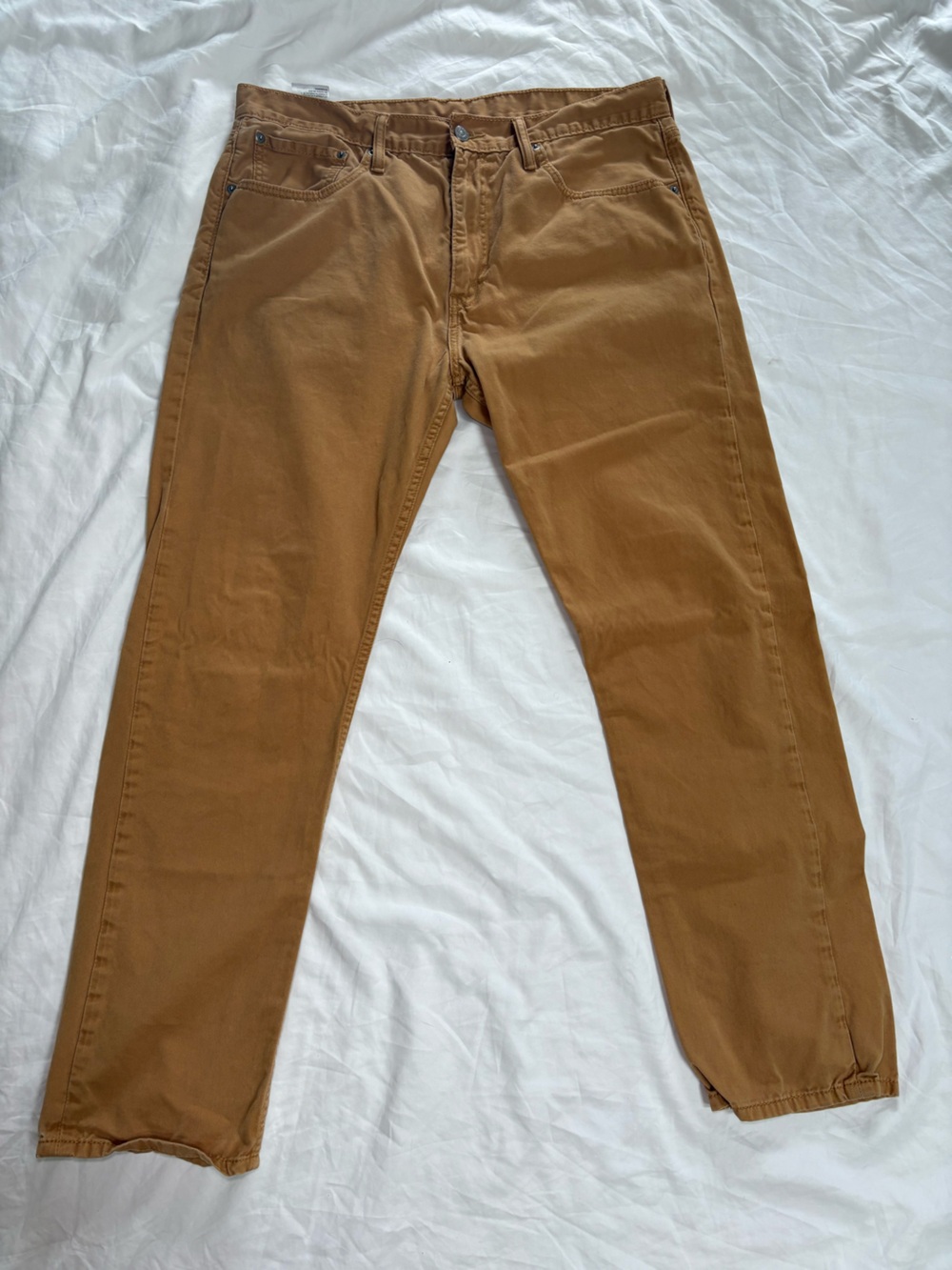 Levi's Men's Tan Chino Pants - Slim Straight